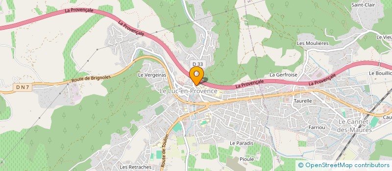 localisation de l'entreprise 977 489 350   LE LUC