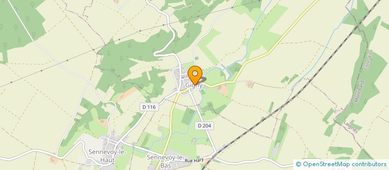 localisation de l'entreprise 977 502 889   GIGNY