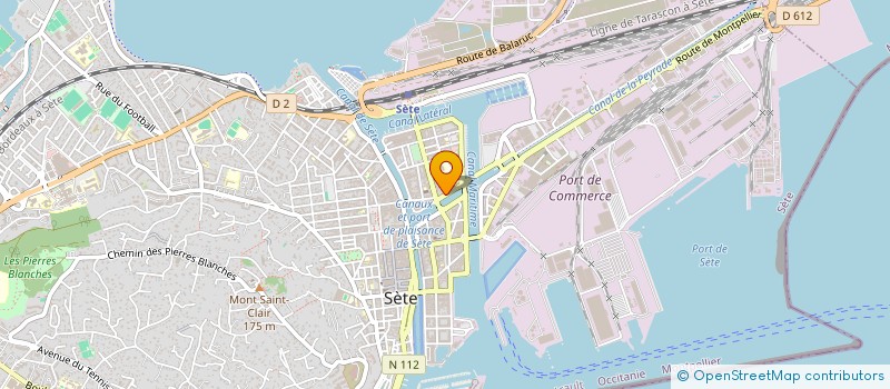 localisation de l'entreprise 977 535 384  à SETE