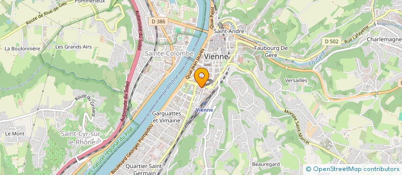 localisation de l'entreprise 977 538 255  à VIENNE