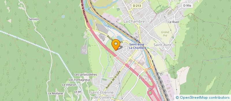 localisation de l'entreprise 977 552 181   PONTCHARRA