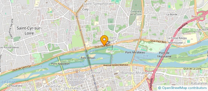 localisation de l'entreprise 977 562 206   TOURS