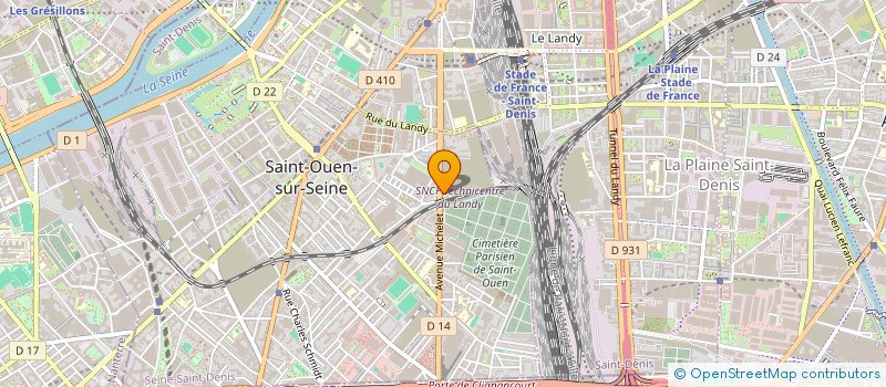 localisation de l'entreprise 977 586 783   SAINT-OUEN-SUR-SEINE