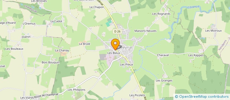 localisation de l'entreprise 977 599 380 à CHAVEYRIAT