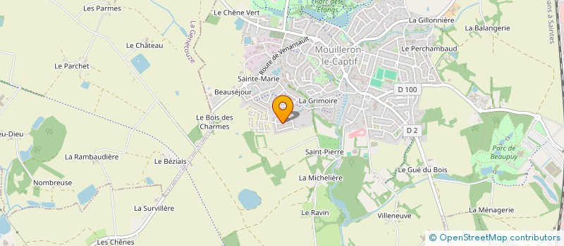 localisation de l'entreprise 977 629 021 à MOUILLERON-LE-CAPTIF