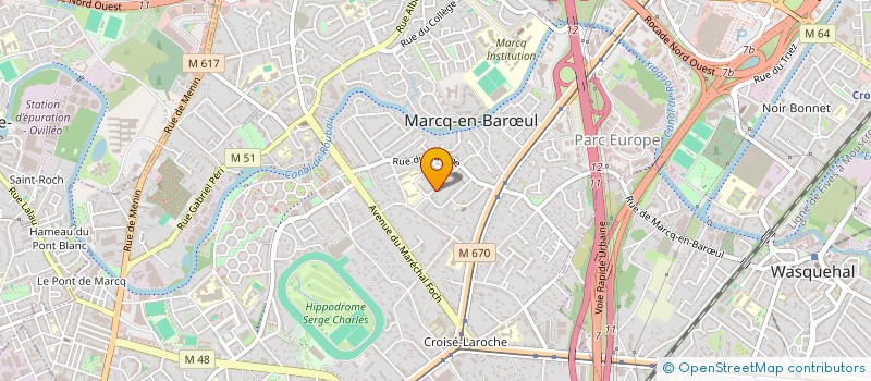 localisation de l'entreprise 977 657 378   MARCQ-EN-BARUL