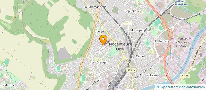 localisation de l'entreprise 977 668 888   NOGENT-SUR-OISE