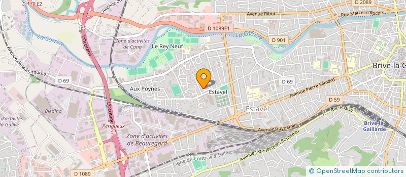 localisation de l'entreprise 977 676 816   BRIVE-LA-GAILLARDE