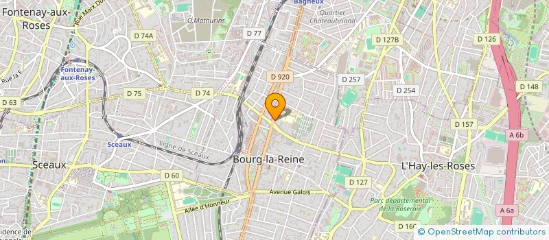localisation de l'entreprise 977 706 092  à BOURG-LA-REINE