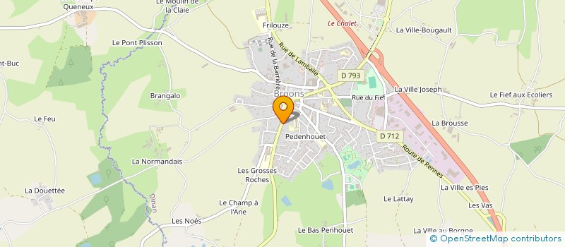 localisation de l'entreprise 977 711 290   BROONS
