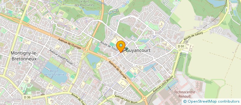 localisation de l'entreprise 977 724 525   GUYANCOURT