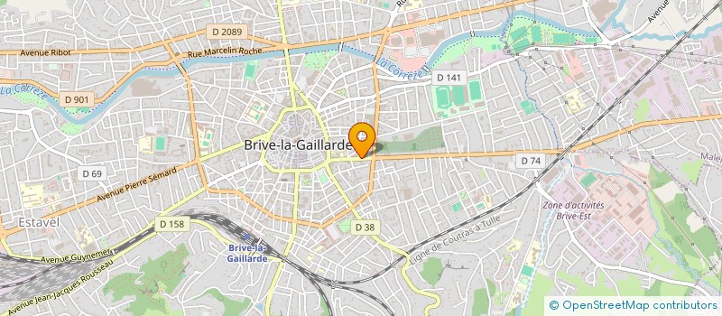 localisation de l'entreprise 977 728 260   BRIVE LA GAILLARDE