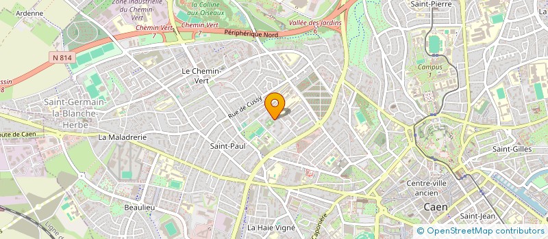 localisation de l'entreprise 977 759 398  à CAEN