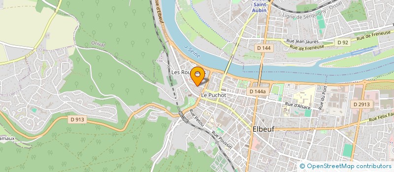 localisation de l'entreprise 977 763 630 à ELBEUF
