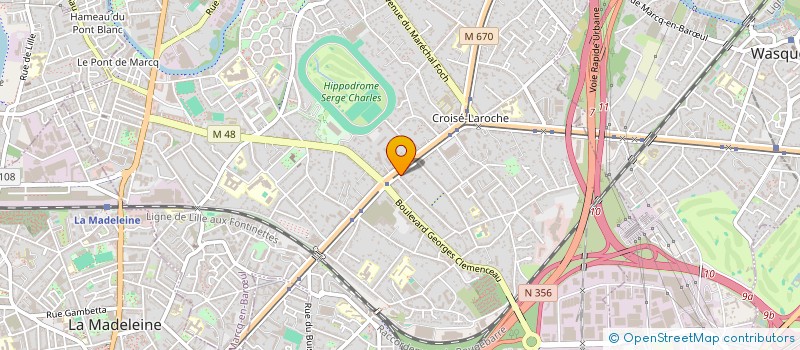 localisation de l'entreprise 977 778 737  à MARCQ-EN-BARŒUL