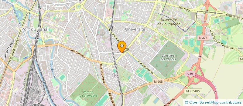 localisation de l'entreprise 977 779 917  à DIJON