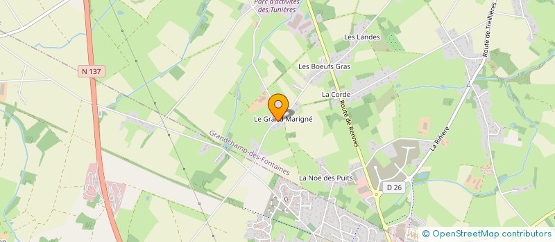 localisation de l'entreprise 977 792 894 à GRANDCHAMP-DES-FONTAINES