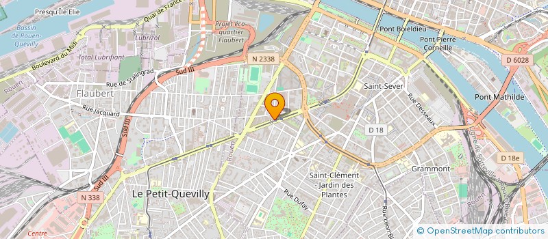 localisation de l'entreprise 977 819 523  à ROUEN