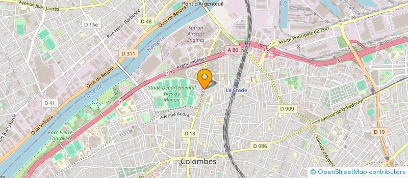 localisation de l'entreprise 977 835 933 à COLOMBES