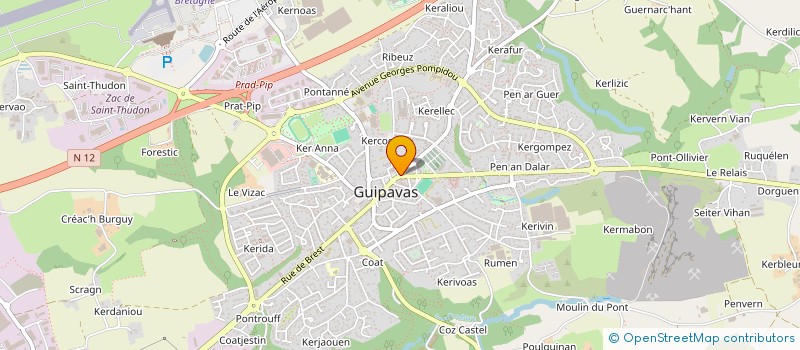 localisation de l'entreprise 977 861 848   LE RELECQ-KERHUON