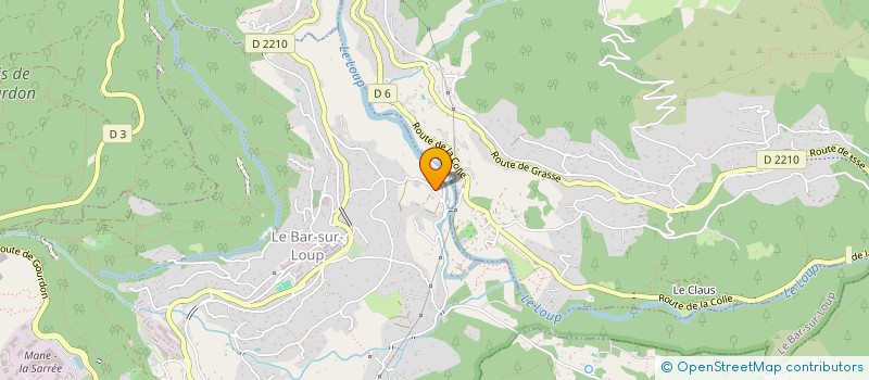 localisation de l'entreprise 977 906 163 à LE BAR-SUR-LOUP