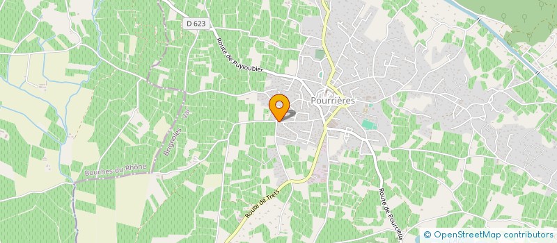 localisation de l'entreprise 977 909 597   POURRIERES