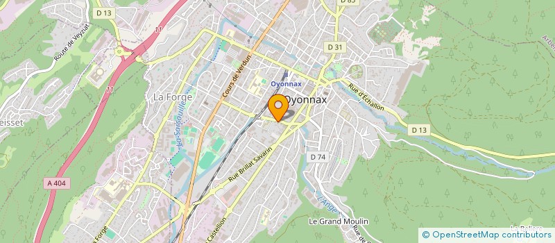 localisation de l'entreprise 977 913 466  à OYONNAX