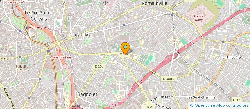 localisation de l'entreprise 977 918 317 à BAGNOLET