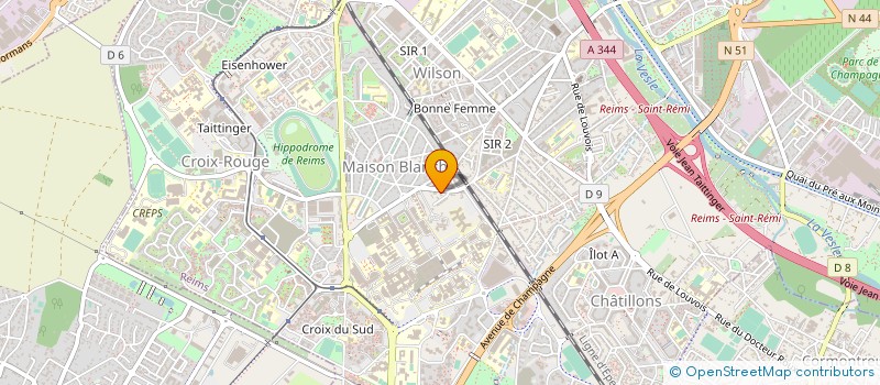 localisation de l'entreprise 977 928 712   THIAIS