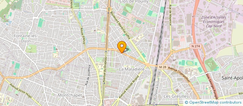 localisation de l'entreprise 977 982 396  à DIJON