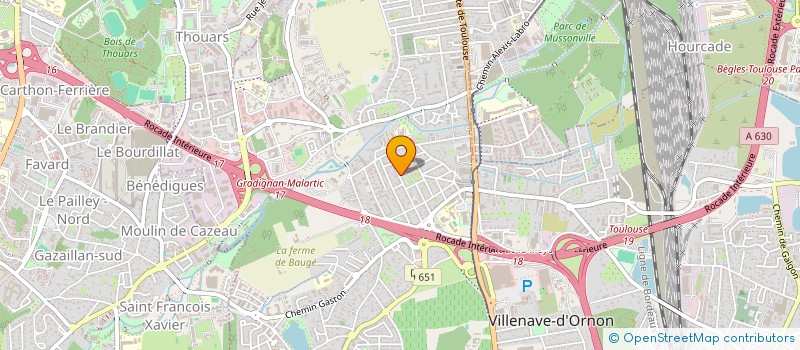 localisation de l'entreprise 978 042 893   VILLENAVE-D'ORNON