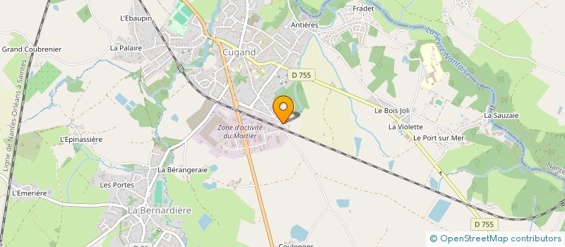 localisation de l'entreprise 978 067 296   CUGAND