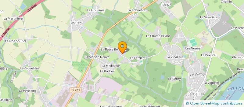 localisation de l'entreprise 978 074 748 à LE CELLIER