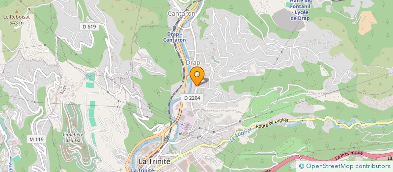 localisation de l'entreprise 978 087 526 à DRAP
