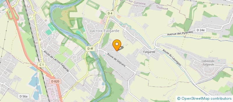 localisation de l'entreprise 978 099 174   LACROIX-FALGARDE