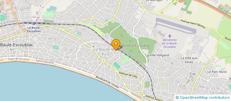 localisation de l'entreprise 978 109 874   LA BAULE-ESCOUBLAC