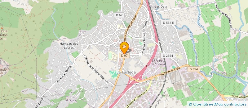 localisation de l'entreprise 978 166 767   DAGNEUX