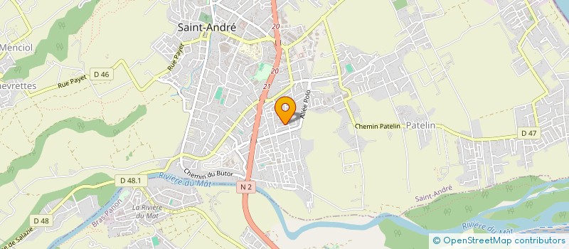 localisation de l'entreprise 978 173 185   SAINT-ANDRE