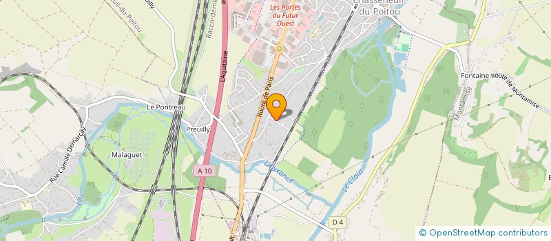 localisation de l'entreprise 978 192 169   BEAUMONT SAINT-CYR