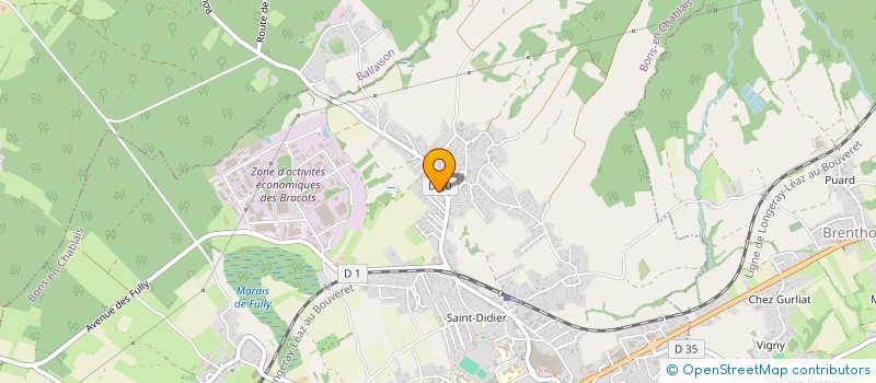 localisation de l'entreprise 978 207 900  à THONON-LES-BAINS