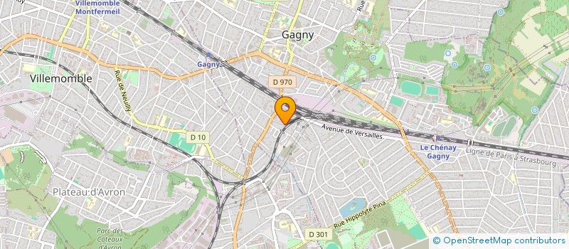 localisation de l'entreprise 978 209 880   GAGNY