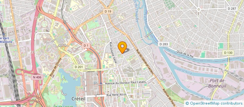 localisation de l'entreprise 978 213 973   CRETEIL