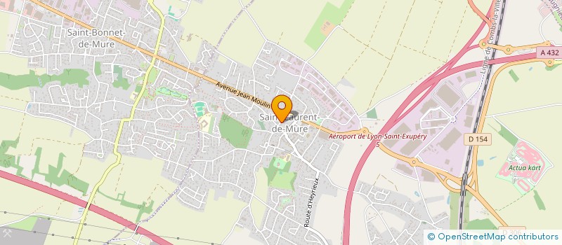 localisation de l'entreprise 978 229 011   SAINT-LAURENT-DE-MURE