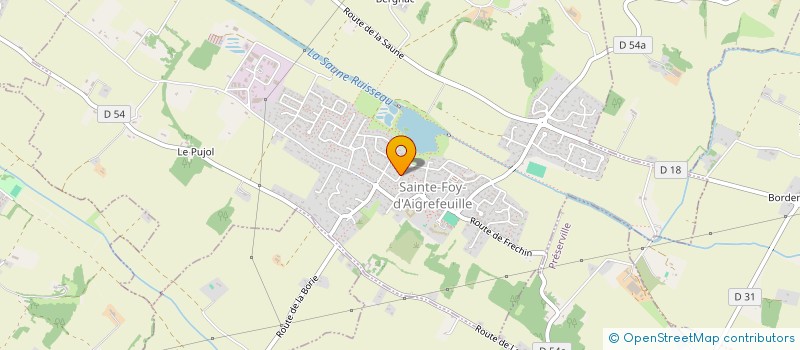 localisation de l'entreprise 978 240 141   SAINTE-FOY-D'AIGREFEUILLE