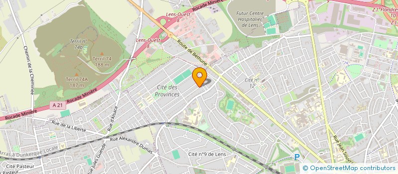 localisation de l'entreprise 978 240 836   LENS