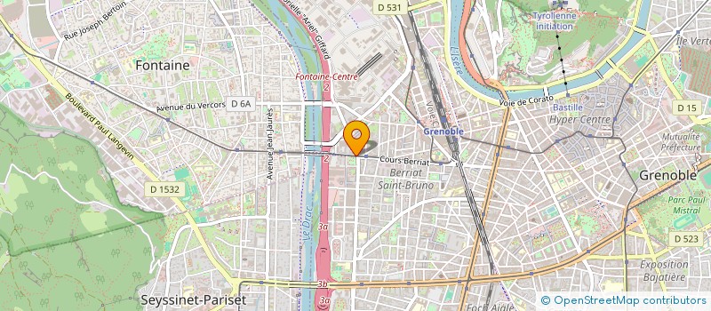 localisation de l'entreprise 978 251 502   GRENOBLE