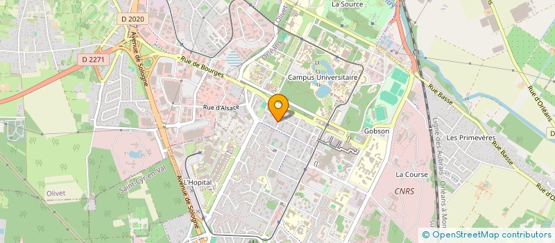 localisation de l'entreprise 978 260 511 à ORLEANS