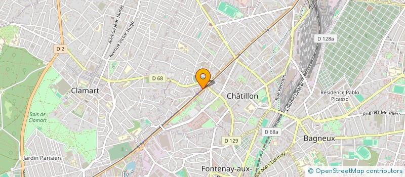 localisation de l'entreprise 978 275 816  à CHATILLON