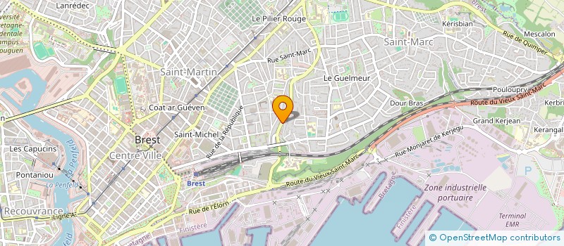 localisation de l'entreprise 978 309 375 à BREST