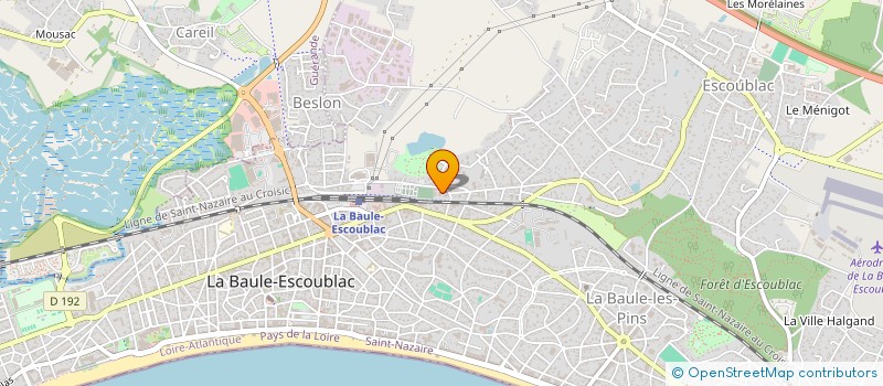 localisation de l'entreprise 978 328 748  à LA BAULE-ESCOUBLAC